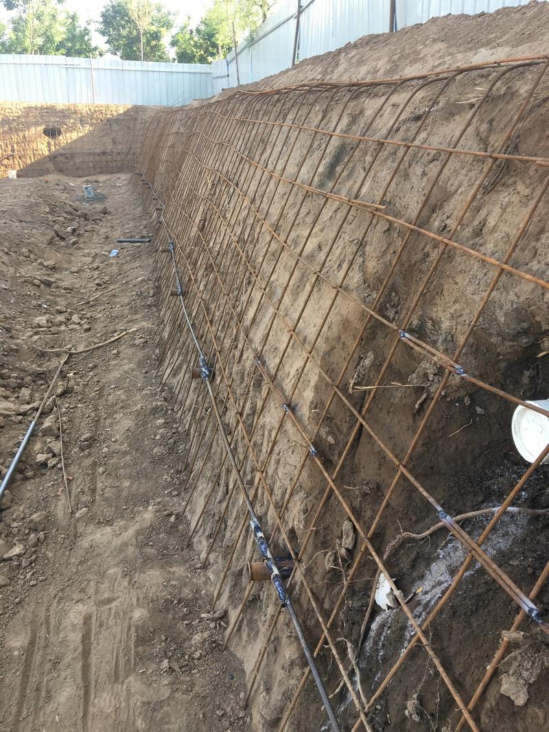 枣庄山亭区边坡加固